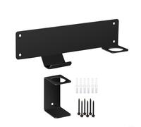 EXTRWORY Jack Stands - Supporto da parete per attrezzi da garage e supporti per cric, colore: nero