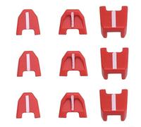 EXTRWORY Kit di 9 cuscinetti No-Mar, per chiodatrici Brad Nailer 42-38-0017, in plastica morbida, resistente, non lascia segni, per gli appassionati di fai da te