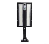 EXTRWORY Lampioni pubbliche solari all'aperto, telecomando impermeabile all'aperto alimentato del sensore di moto dell'iluminazione pubblica del LED per l'illuminazione del percorso dell'iarda del