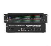 EXTRWORY L'equalizzatore per EQ-323 Dual 31-Band Equalizzatore grafico Spettro Sintonizzatore Digitale Per Stage Home Studio Prestazioni Per DSP Processore Per Display LCD