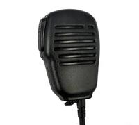 EXTRWORY Microfono altoparlante per walkie talkie audio chiaro resistente agli urti resistente all'usura nero leggero per avventura all'aperto lavoro di squadra sicurezza