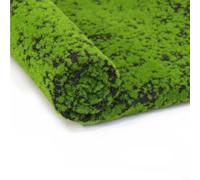 EXTRWORY Muschio artificiale da parete, 100 x 100 cm, spessore 8 mm, per casa, negozio, patio, fai da te, piante verdi, erba, perle, cotone, seta, misto cotone (3#)