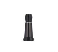 EXTRWORY Pressino in alluminio per espresso in stile italiano con base piatta per una distribuzione uniforme, manico ergonomico per la produzione di caffè BARISTA, nero 465 cm (nero)