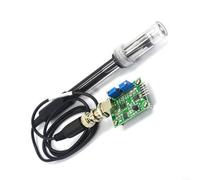 EXTRWORY Sensore regolatore di rilevamento pH scala 0-14 risposta rapida ≤5s per fori di montaggio M3 per coltura idroponica modulo di test del suolo solo nero (modulo- sonda)