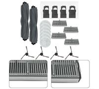 EXTRWORY Set di 20 accessori per aspirapolvere Mova E40 Ultra Robot con spazzole a rullo, cuscinetti per mocio, filtri HEPA, sacchetti per la pulizia della casa