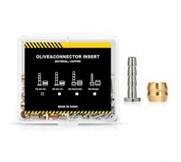 EXTRWORY Set di 50 tubi freno e connettori per freni a disco idraulici Magura Sram BH59 BH90 per sistemi di freni a disco idraulici Magura Golden(B)