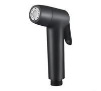 EXTRWORY Spruzzatore portatile per bidet, a due modalità, ad alta pressione, per la pulizia dell'igiene delle donne, in ABS G1/2, testa di risciacquo portatile (nero)