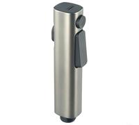 EXTRWORY Spruzzatore portatile per bidet con comando a grilletto, connettore G1/2, materiale ABS, per la pulizia del bagno, il lavaggio degli animali domestici e l'irrigazione del giardino (grigio)