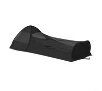 EXTRWORY Tenda automatica a sacco a pelo con rete per lucernario, tessuto Oxford + materiale PU, portatile, per escursioni, campeggio, viaggi, avventure all'aria aperta (nero)