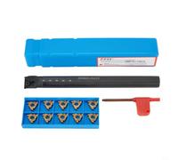 EXTRWORY Tornio CNC Filettatura Interna Tornio Tornio+10pcs 16IR AG60 SNR0016Q16 16mm 5/8 Inserti In Carburo Adatto Per Semilavorazione E Finitura