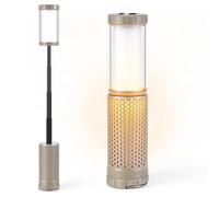 EXTSUD Lampada da campeggio per esterni, da campeggio, ricaricabile, IP44, da campeggio, da appendere, retrattile, per esterni, campeggio, notte