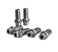 Exustar 261901 Perni Del Pedale Di Ricambio, Grigio, 8 x 8 x 8 cm