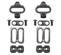 EXUSTAR 4015493310228, TACCHE Pedale E-C05F SPD COMPATIBILI Unisex Adulto, Nero, Taglia Unica