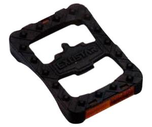 EXUSTAR Adattatori 72x98x18mm SPD/Flat in Termoplastico Nero