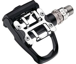 EXUSTAR E-PS207 Pedale Spinbike Indoor 87x90mm in Alluminio -