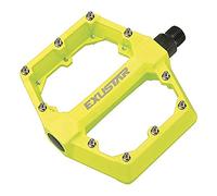 Exustar Flat BMX, Pedalo Ciclo Unisex Adulto, Giallo, 115x108mm