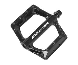 EXUSTAR Pedale E-PB571 MTB 117x116mm in Alluminio Nero -