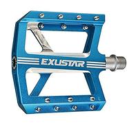 Exustar Pedali Ciclo Corsa Freerider PB556 Blu