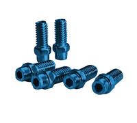 Kit Pins Pedale Freerider 8mm in Alluminio Blu - 40 Pezzi Exustar