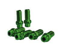 Kit Pins Pedale Freerider 8mm in Alluminio Verde - 40 Pezzi Exustar