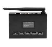 EXVIST H.265 1080P WiFi HDMI Video Encoder/Decoder w/schermo, USB2.0 per webcam 1080P, decoder video streaming di rete, Compatible with ONV/HK, Live Stream per YouTube, Facebook, Wowza, Twitch