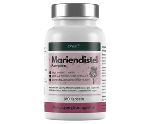 EXVital® Complesso di cardo mariano in capsule con carciofo e tarassac