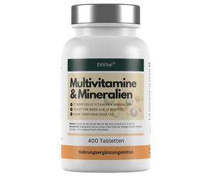 EXVital® Compresse multivitaminiche e minerali, 27 principi attivi 122