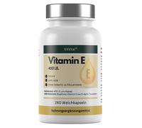 EXVital® Vitamina E in capsule molli, ad alto dosaggio 400 UI, D-alfa-