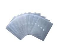 exxo by HFP portadocumenti A5 orizzontale con margine Rand natur trasparente, 10 Pezzi