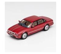 EXYFRUX Veicoli Lega Pressofusa Scala 1/64 per Jaguar XJ Retro Classic X300 Modello di Auto in Lega Pressofusa Statica, Modello di Simulazione in Miniatura Auto Collezione(Red)