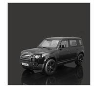 EXYFRUX Veicoli Lega Pressofusa Simulazione in Scala 1/24 per Land Rover Defender 110 2022 Modellino in Lega Pressofusa, Modello di Veicolo in Miniatura, Regalo Auto Collezione(Black)