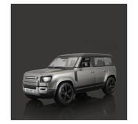 EXYFRUX Veicoli Lega Pressofusa Simulazione in Scala 1/24 per Land Rover Defender 110 2022 Modellino in Lega Pressofusa, Modello di Veicolo in Miniatura, Regalo Auto Collezione(Chrome)
