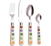 EXZACT pois pois set posate 24 pezzi acciaio inox Dinner per 6 persone