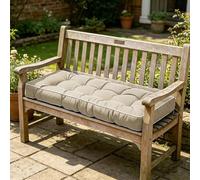 EXZFW Cuscino per Panca da Esterno Impermeabile, Cuscini per Panchina da Giardino e Dondolo 3 Posti, Seduta Imbottita per Divani Pallet e Bancali, Tessuto in Poliestere Antimacchia,No13,100x45x8cm
