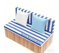 EXZFW Cuscino per Panca Personalizzato su Misura, Cuscino per Panca da Giardino, Antiscivolo Cuscino di Ricambio per Divano Letto e Panche Interni/Esterni - Davanzale, Giardino, Terrazza, Balcone,1