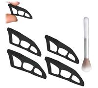 Ey-etour Makeuphack, Ey-etour Eyeshadow Tool riutilizzabile eyeliner ombretto stencil per eyeliner, set di strumenti per il contorno occhi per effetti audaci (4 pezzi)