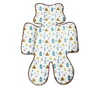 Eyand bambino comodo Capo Corpo Passeggino Cuscino - Il bambino molle Passeggino sede Liner Capo e Corpo Cuscino di sostegno Crea il tuo supporto per Tiny sede bambino in automobile,Carrozzina(Albero)