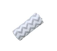 Eyand bambino Swaddle Coperta per ragazzi e ragazze - grande 120x120 cm Swaddle Bende e mussola panno grigio Stripe Stampa