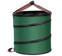 Eyccier Borsa da Collezione da 1 pc con Maniglia 18.5x20IN 85L Pop-up Pop-up Collector a Foglia - Impermeabile e Resistente al Calore PE Coated 600D Oxford Lawn Garden Borse