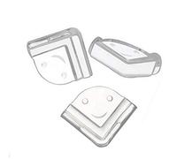 EYCFSJ Protezione Angoli E Bordi Protezione Del Bordo Dell'Angolo Del Silicone Di Sicurezza 4Pcs Protezione Del Bordo Dell'Angolo Del Tavolo Da Tavolo A Prova Di Protezione Del Bambino 12Pcs