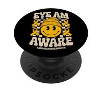Eye Am Aware - AMD Age Related Macular Degeneration PopSockets PopGrip Adesivo