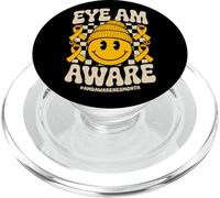 Eye Am Aware - AMD Age Related Macular Degeneration PopSockets PopGrip per MagSafe