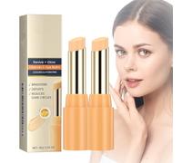 Eye Balm With Vitamin C Brightens And Reduces Puffiness,Portable Hydrating Eye Cream Care Stick For Women For Reducing Dark Circle,Long-Lasting Hydration (2PCS)
