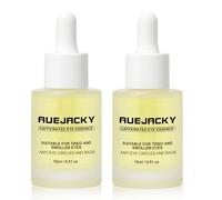 Eye Caffeine Booster 2 x 15 ml, Caffeine Solution Eye Serum, siero oculare per la rimozione di borse e occhiaie, siero oculare con caffeina per occhi stanchi, contro occhiaie e borse sotto gli occhi