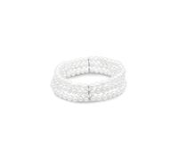 Eye Candy ECJ-BR0244 - Bracciale da donna con perle d'acqua dolce, 18 cm, Eine Grösse, Plastica, Nessuna pietra preziosa