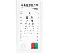 Eye Chart Light Box，LED Eye Vision Chart, Visual Testing Chart, Lighting Evenly with Color Signs, for Clinics, Schools, Family, Optical Shops, Hospitals