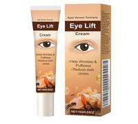 Eye Cream, Brightening Lotion, Natural Formula Tightens, Boosts Radiance, Reduces Puffiness, Moisturizes, Fast-Absorbing, Fragrance-Free, Gentle, Under Eye for Travel, Nighttime