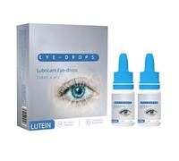 Eye Drops - Sterile Solution 8ml | Moisturizing Eye Drops, Soothing Dry Eyes Relief Drop Hydration Care Solution | For Men Women Elderly Office Workers Phone Users Travel Use