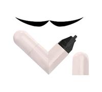 Eye End Stamp, Winged Makeup with 2 Tips, Precise Stencil Quick Drying, Waterproof Cosmetics, Ideal for Beginners and Professionals, Easy Daily, Stunning Looks Black & Brown