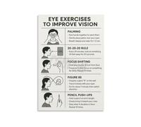 Eye Exercises Vision Care Optometry Poster